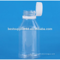 100ml round shape shape plastic juice bottle